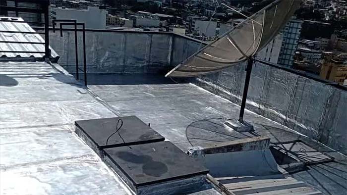 imagem impermeabilização de telhado