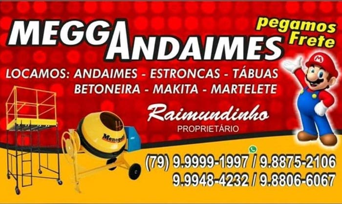 Imagem megga andaimes