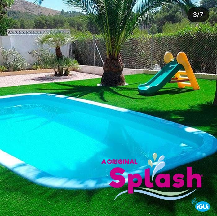 Imagem splash piscinas