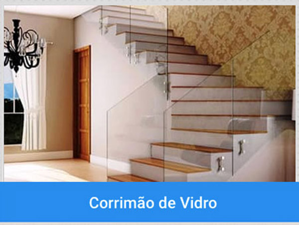 Imagem corrimão reference glass vidraçaria