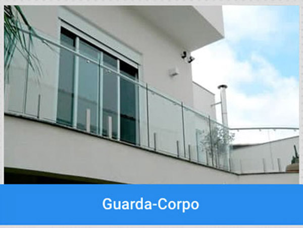 Imagem guarda corpo reference glass vidraçaria