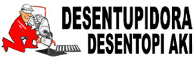 logo desentupidora desentopi aki